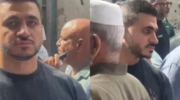 نجل السبكي يظهر بمظهر متأثر في جنازة السيناريست أحمد عبدالله